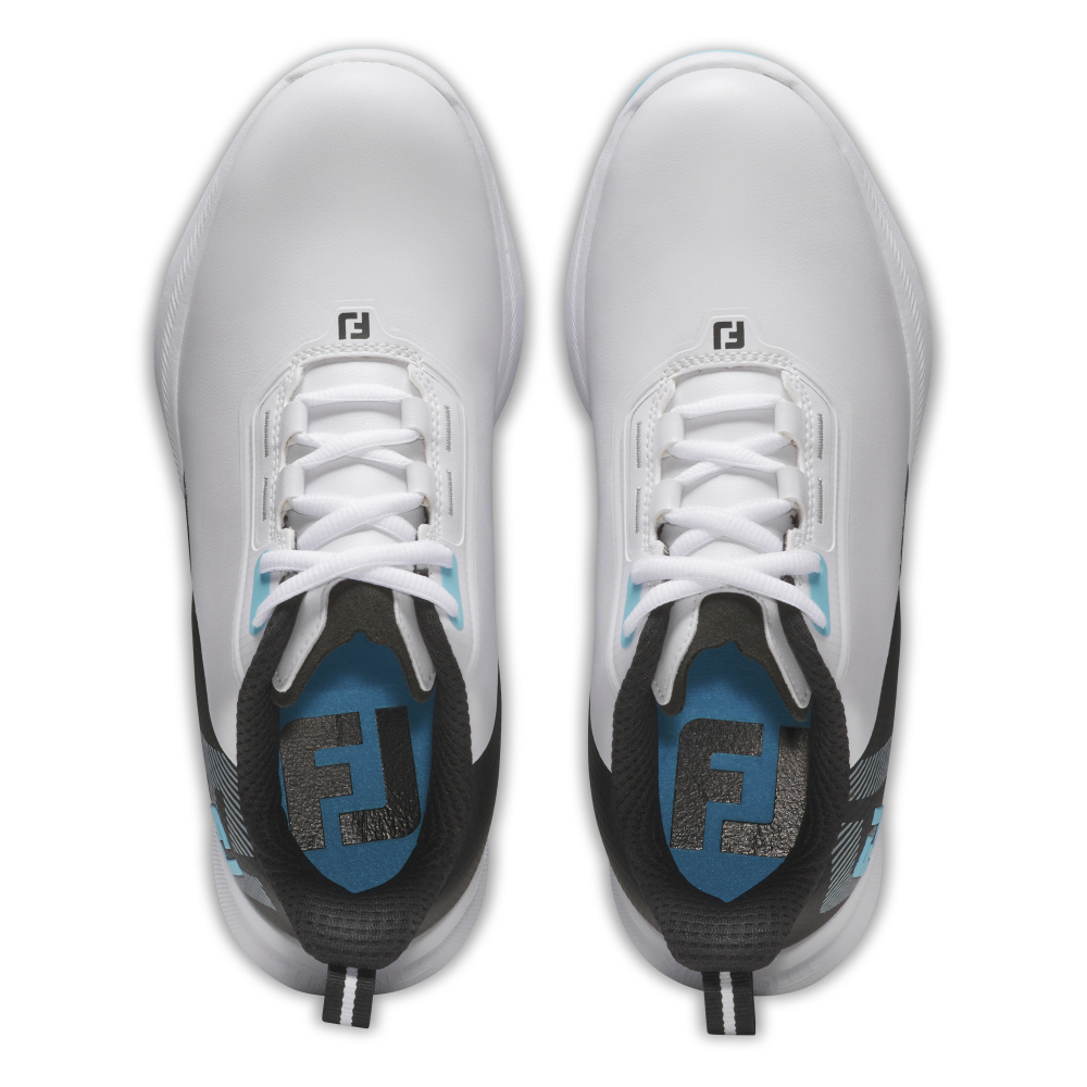 Footjoy Junior Fuel - White/Black/Blue