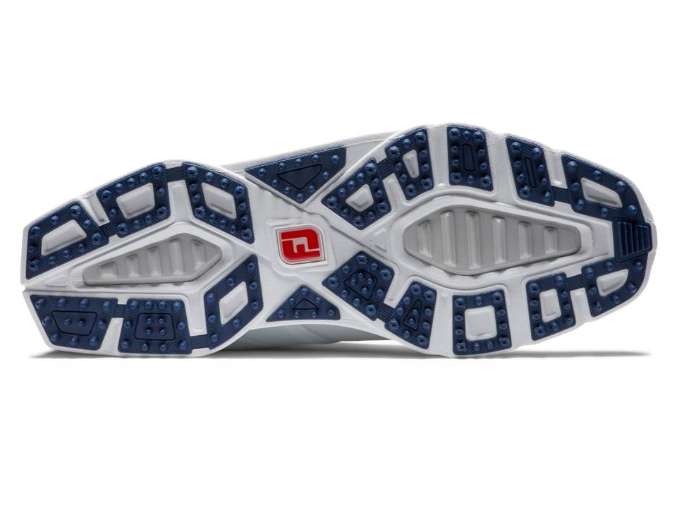 Footjoy Mens Pro SL Medium - White/Navy/Red