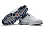 Footjoy Mens Pro SL Medium - White/Navy/Red Footjoy Mens Pro SL Medium - White/Navy/Red