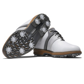 Footjoy Mens Premiere Series Packard LX Medium - White/Grey/Black Footjoy Mens Premiere Series Packard LX Medium - White/Grey/Black