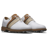 Footjoy Mens Premiere Series Packard LX Medium - White/Blue/Brown Footjoy Mens Premiere Series Packard LX Medium - White/Blue/Brown