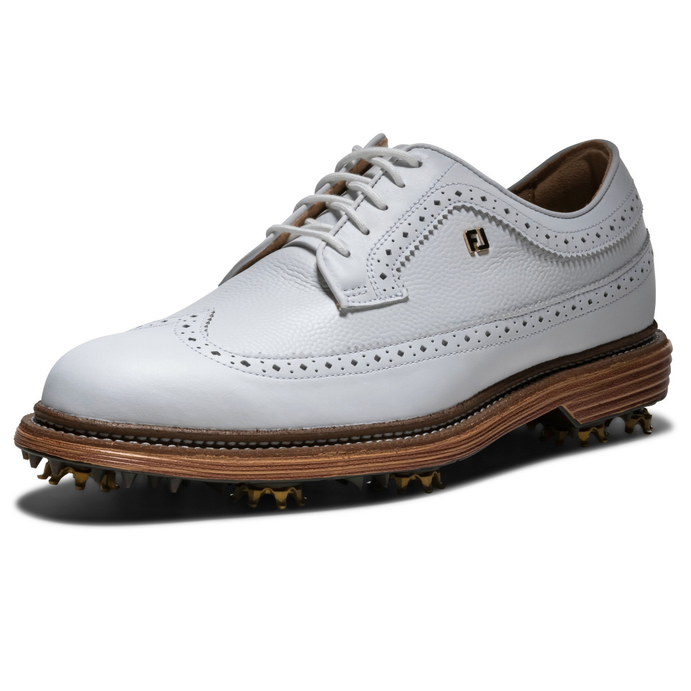 Footjoy Mens Premiere Series Marquis - White/Brown