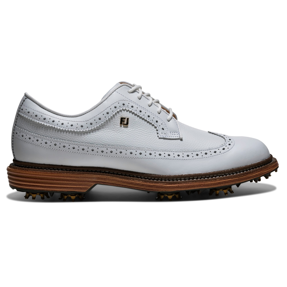 Footjoy Mens Premiere Series Marquis - White/Brown
