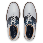 Footjoy Mens Premiere Series Packard - White/Navy Footjoy Mens Premiere Series Packard - White/Navy