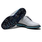 Footjoy Mens Premiere Series Packard - White/Navy/Blue Footjoy Mens Premiere Series Packard - White/Navy/Blue