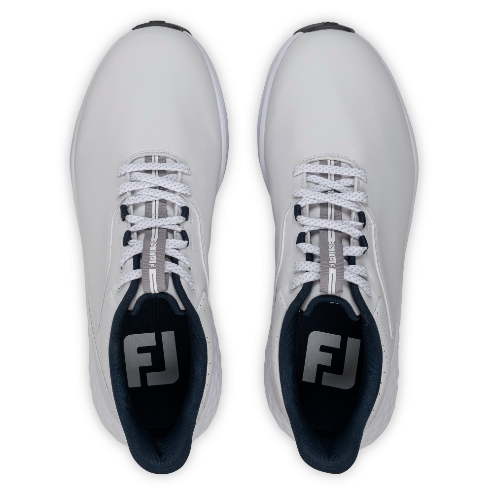 Footjoy Mens Pulse - White/Navy/Grey