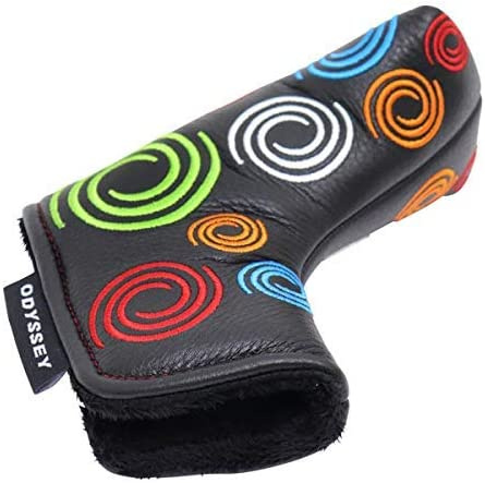Odyssey Limited Edition Tour Swirl Leather Blade Putter Headcover - Black