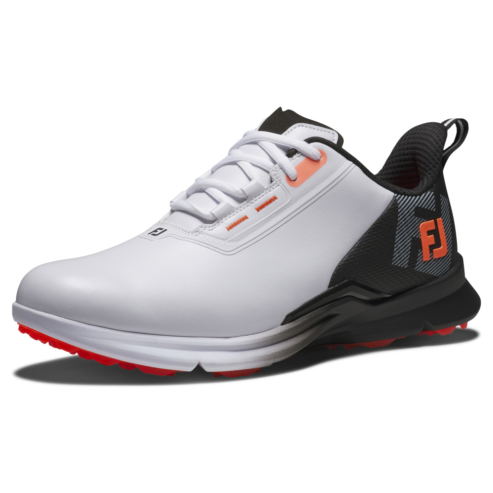 Footjoy Mens Fuel - White/Black/Coral