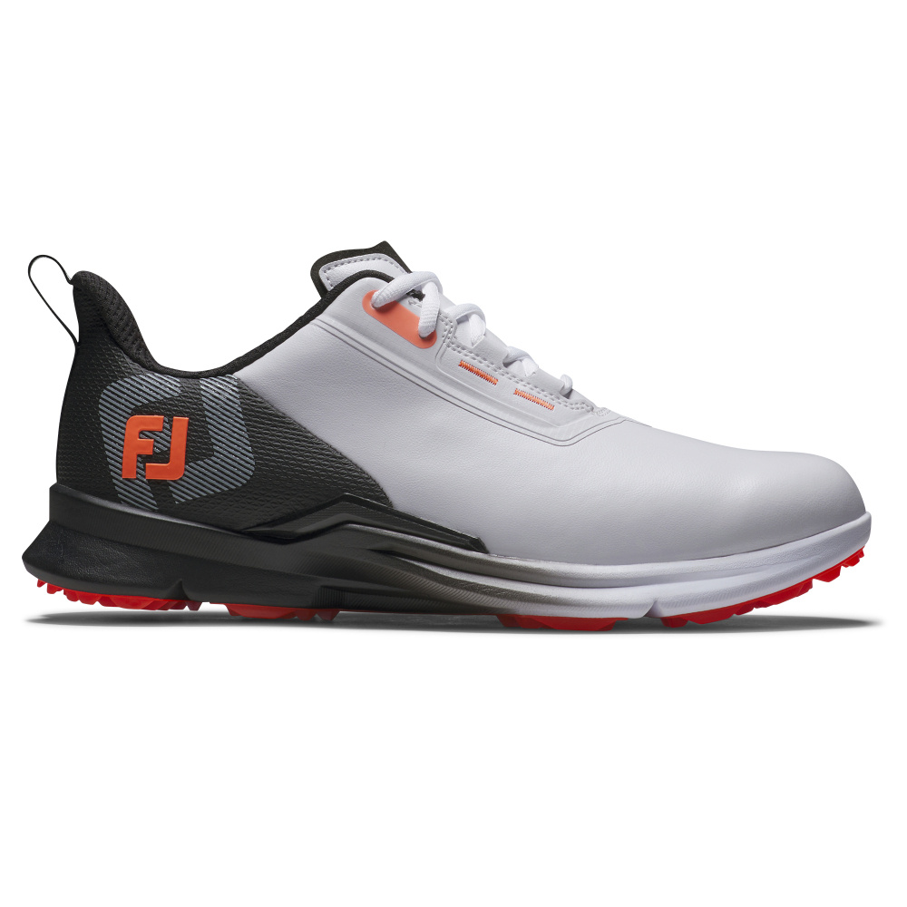 Footjoy Mens Fuel - White/Black/Coral