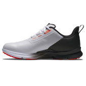 Footjoy Mens Fuel - White/Black/Coral Footjoy Mens Fuel - White/Black/Coral