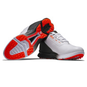 Footjoy Mens Fuel - White/Black/Coral Footjoy Mens Fuel - White/Black/Coral