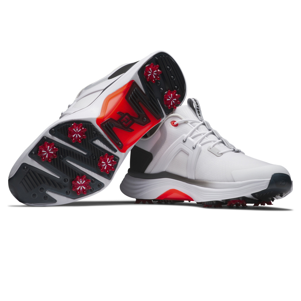 Footjoy Mens HyperFlex - White/Black/Red