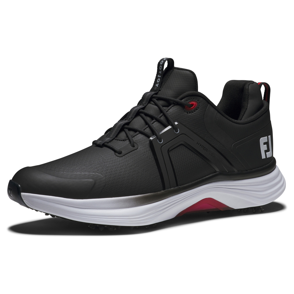 Footjoy Mens HyperFlex - Black/White/Red