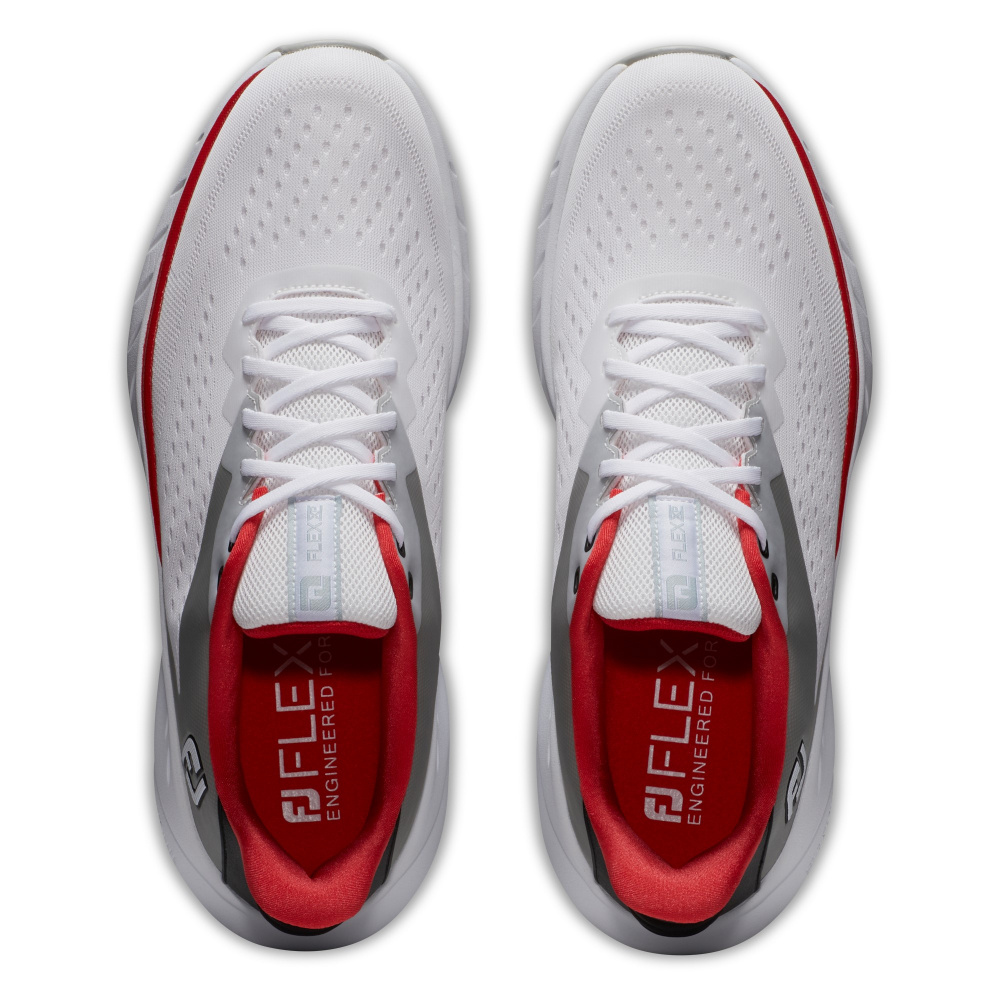 Footjoy Mens Flex XP Medium - White/Black/Red
