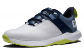Footjoy Mens Prolite Medium - White/Navy/Lime Footjoy Mens Prolite Medium - White/Navy/Lime