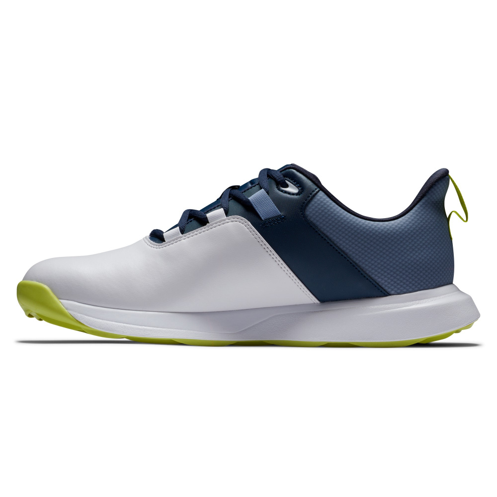 Footjoy Mens Prolite Medium - White/Navy/Lime 