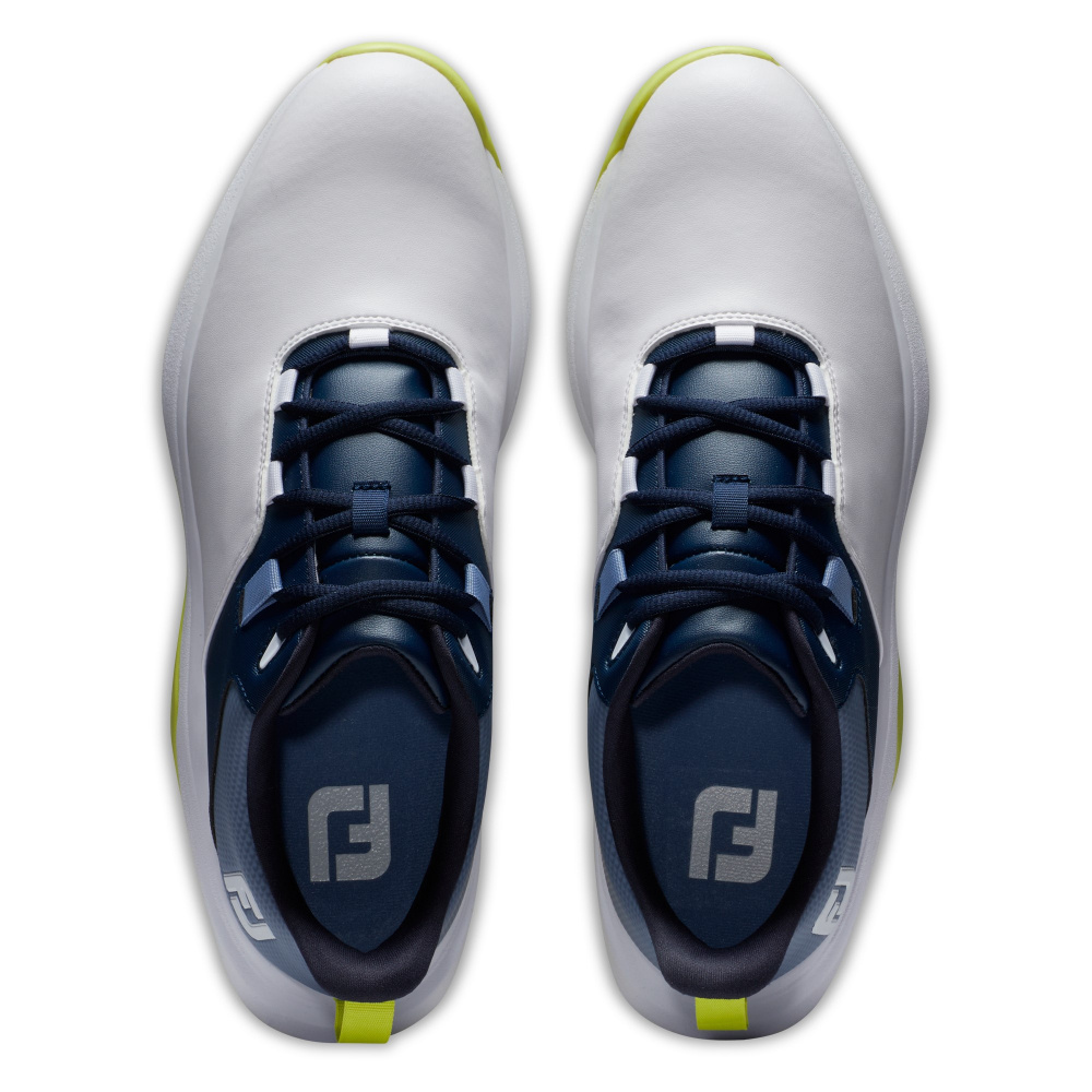 Footjoy Mens Prolite Medium - White/Navy/Lime 