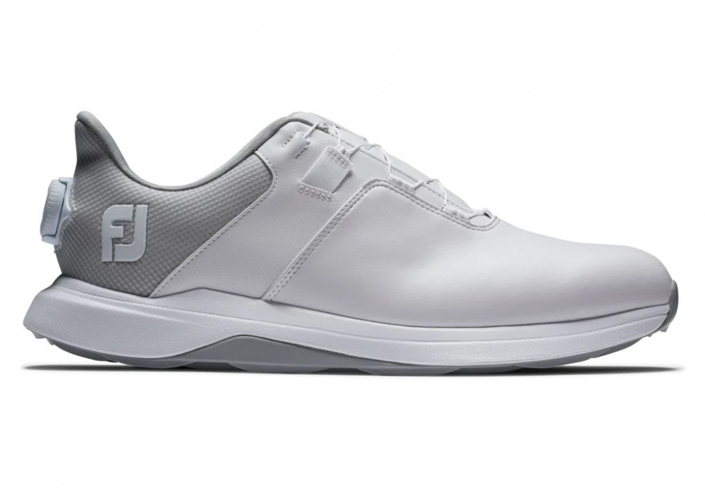 Footjoy Mens Prolite Boa Medium - White/Grey