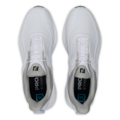 Footjoy Mens Pro SL Boa - White/Grey Footjoy Mens Pro SL Boa - White/Grey