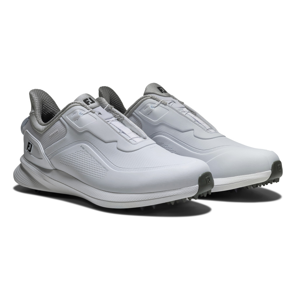 Footjoy Mens Pro SL Boa - White/Grey