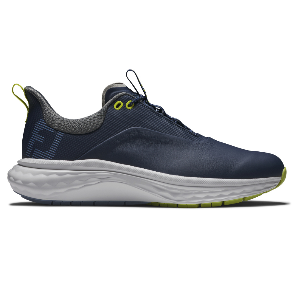 Footjoy Mens Quantum Wide - Navy/White/Lime