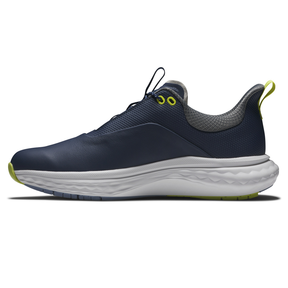 Footjoy Mens Quantum Wide - Navy/White/Lime