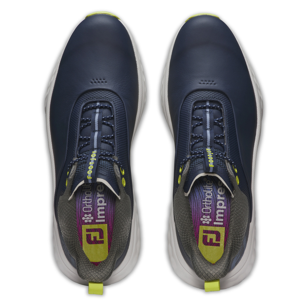Footjoy Mens Quantum Wide - Navy/White/Lime
