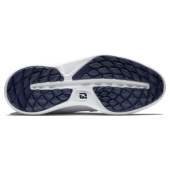 Footjoy Mens Traditions Spikeless Blucher - White/Navy Footjoy Mens Traditions Spikeless Blucher - White/Navy