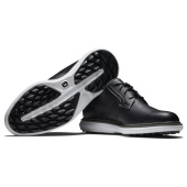 Footjoy Mens Traditions Spikeless Blucher - Black/Grey/White Footjoy Mens Traditions Spikeless Blucher - Black/Grey/White