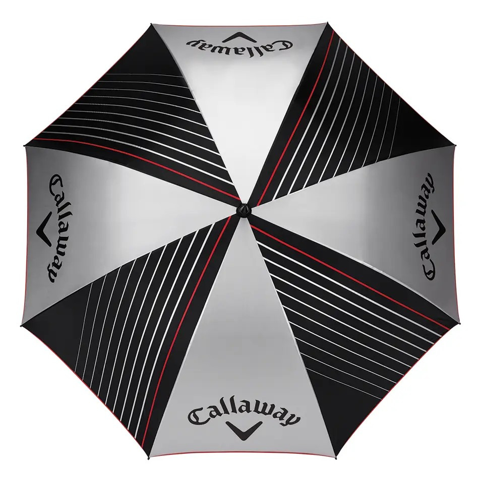 Callaway UV 64 Umbrella - Black/Silver/White
