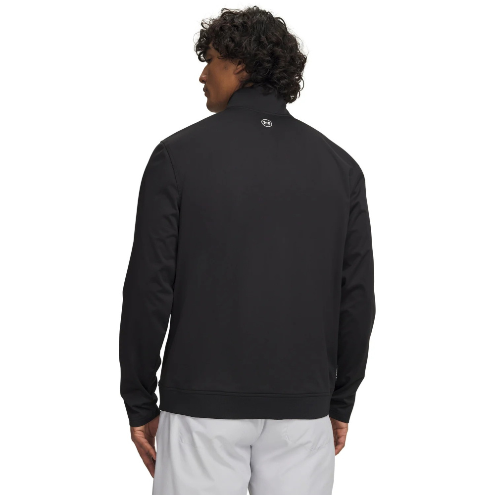 Under Armour Mens Drive Wind Full Zip - Black