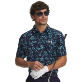 Under Armour Mens Matchplay Printed Polo - Midnight Navy/Blue/White Under Armour Mens Matchplay Printed Polo - Midnight Navy/Blue/White