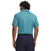 Under Armour Mens Matchplay Printed Polo - Boundless Blue Under Armour Mens Matchplay Printed Polo - Boundless Blue