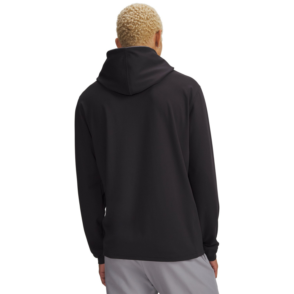 Under Armour Mens Lightweight Hoodie - Black/Castelrock