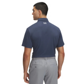 Under Armour Mens T2G Pique Polo - Downpour Gray/White Under Armour Mens T2G Pique Polo - Downpour Gray/White