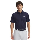 Under Armour Mens T2G Pique Polo - Midnight Navy/White Under Armour Mens T2G Pique Polo - Midnight Navy/White