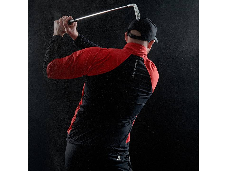 Abacus Mens Pitch 37.5 Rain Jacket - Red