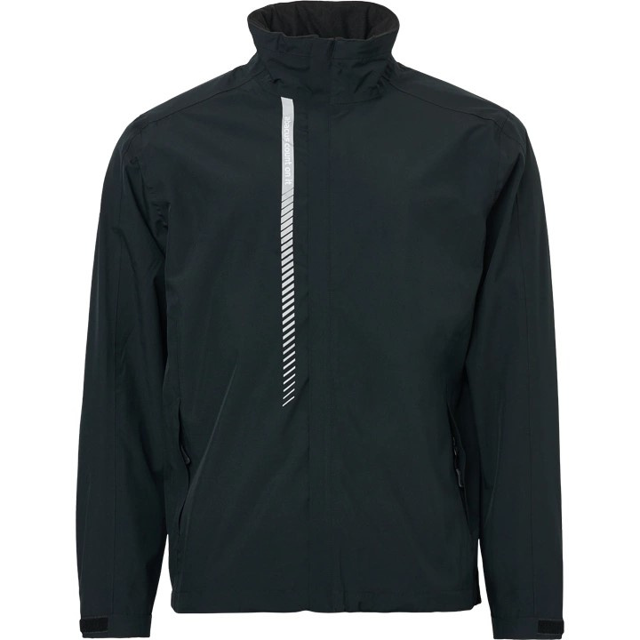 Abacus Mens Links Stretch Rainjacket - Black