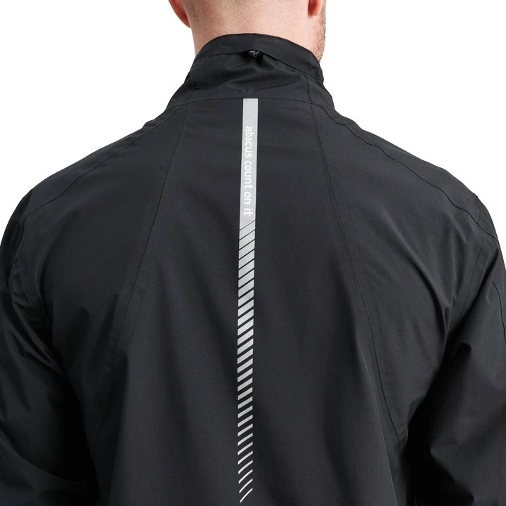 Abacus Mens Links Stretch Rainjacket - Black