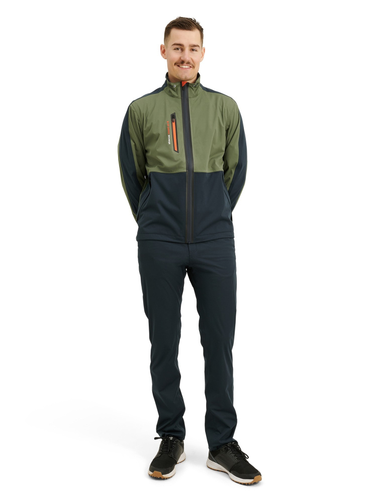 Abacus Mens Bounce Rain Jacket - Navy Combo