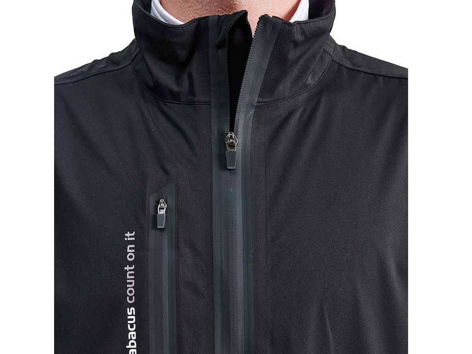 Abacus Mens Bounce Rain Jacket - Black
