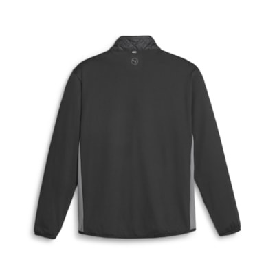 Puma Mens Frost Quilted Jacket - Black/Slate Grey