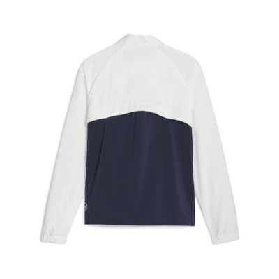 Puma Womens Monterey Wind Jacket - White Glow/Navy Blazer
