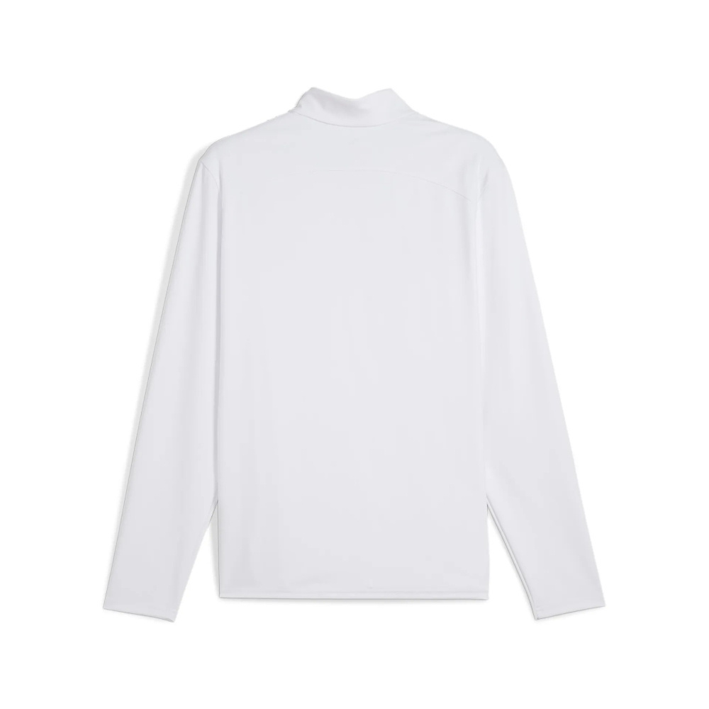 Puma Mens Cloudspun Tech 1/4 Zip - White Glow