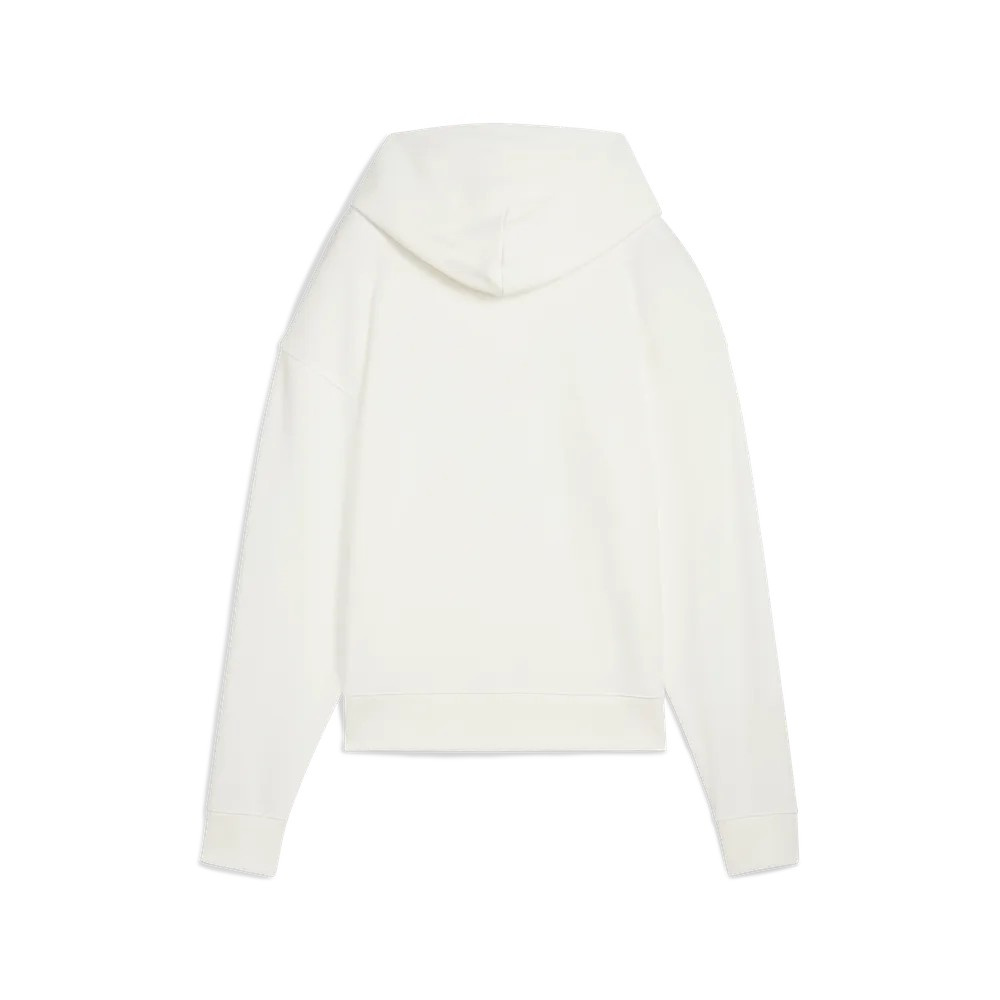 Puma Womens Cloudspun Fleece Hoodie - Warm White