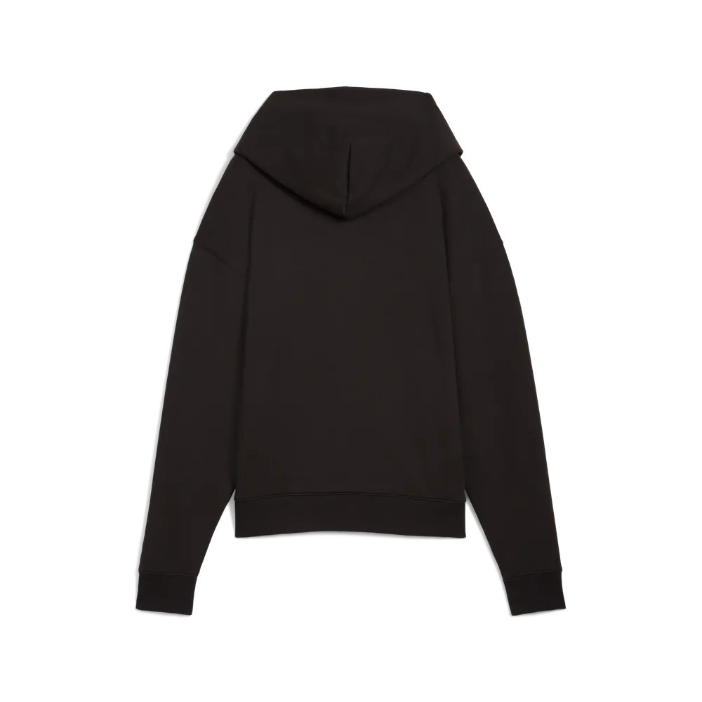 Puma Womens Cloudspun Fleece Hoodie - Black