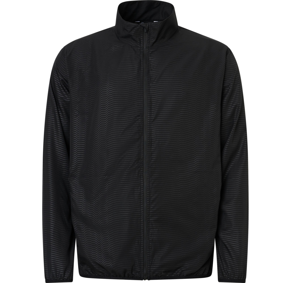Abacus Mens Lanark Classic Stretch Wind Jacket - Black