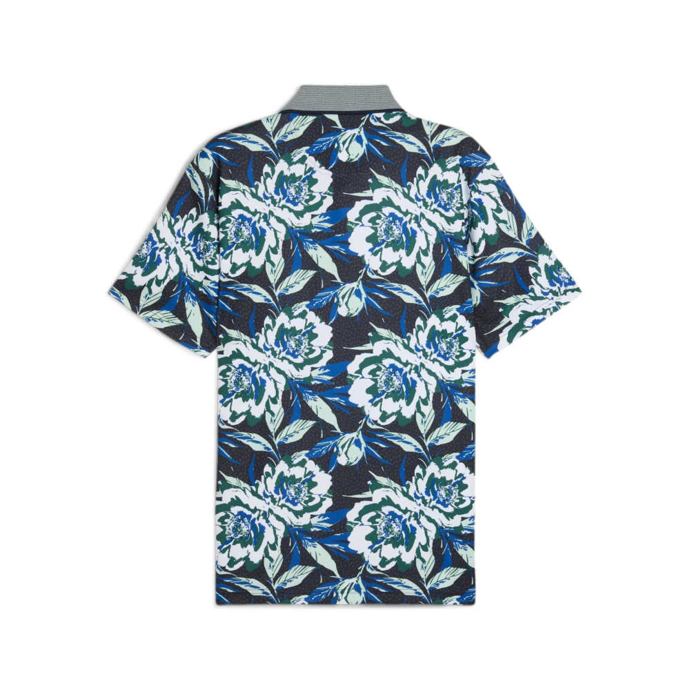 Puma Mens MATTR Beautiful Game Polo - Deep Navy/White Glow