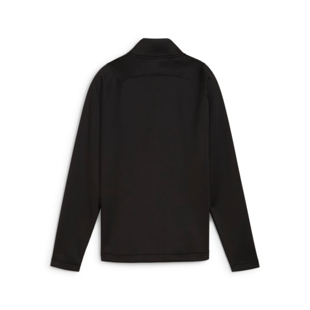 Puma Womens Waffle Fleece Full Zip - Black