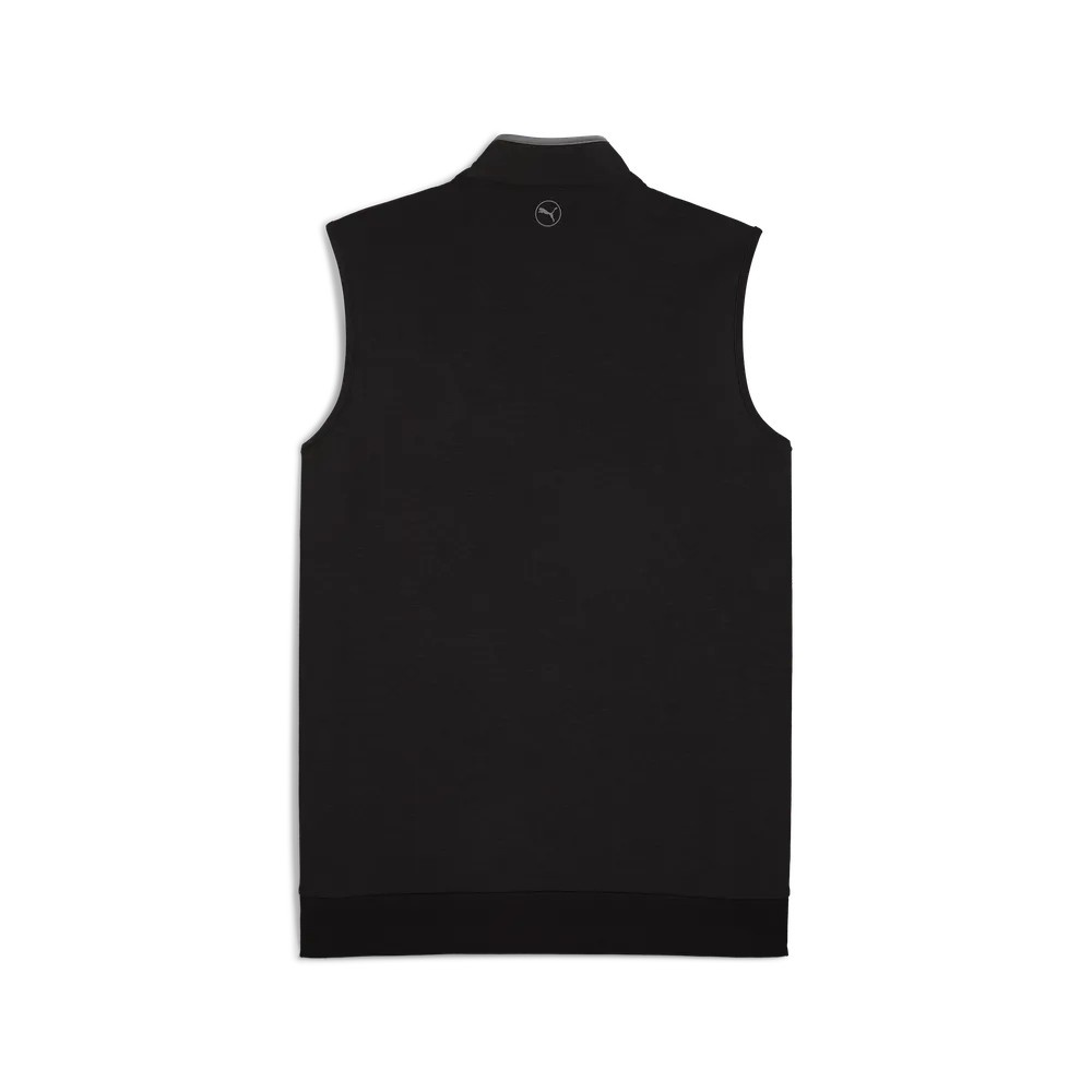 Puma Mens Cloudspun Fleece Hybrid Vest - Black